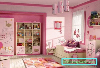 128 Habitación infantil 12 cuadrados. m. - 100 fotos