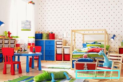 128 Habitación infantil 12 cuadrados. m. - 100 fotos