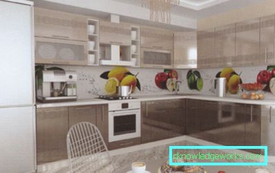Cocinas de plástico - 73 fotos de hermoso diseño de muebles modernos
