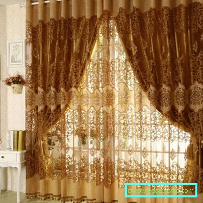 Cortinas para cortinas - 54 fotos de la pasa de cualquier diseño interior.