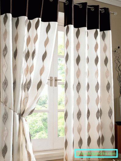 Cortinas para cortinas - 54 fotos de la pasa de cualquier diseño interior.