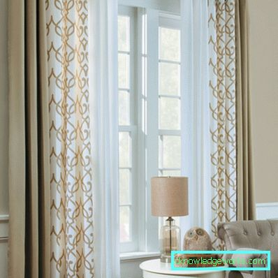 Cortinas para cortinas - 54 fotos de la pasa de cualquier diseño interior.