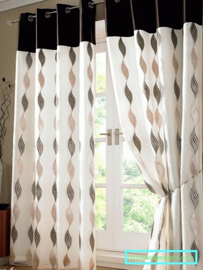 Cortinas para cortinas - 54 fotos de la pasa de cualquier diseño interior.