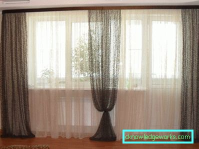 Cortinas en la sala - 100 ejemplos de fotos del mejor diseño en estilo moderno