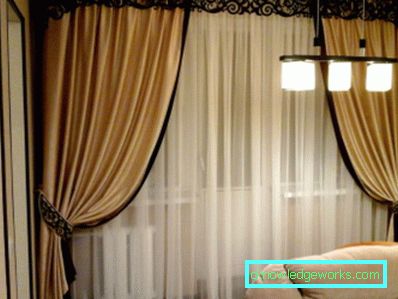 Cortinas en la sala - 100 ejemplos de fotos del mejor diseño en estilo moderno