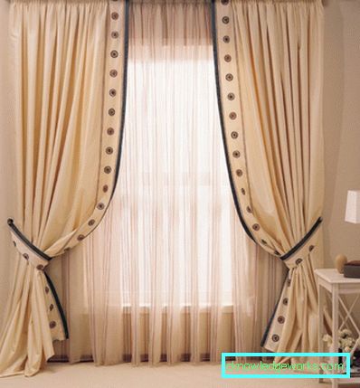 Cortinas en la sala - 100 ejemplos de fotos del mejor diseño en estilo moderno