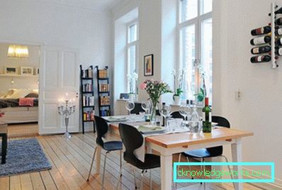 Foto: suelo acabado luz parquet