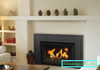 Foto: Chimenea eléctrica.
