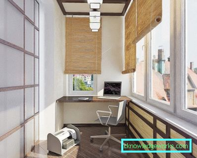 Sofá al balcón - 80 fotos de las mejores modelos del interior.