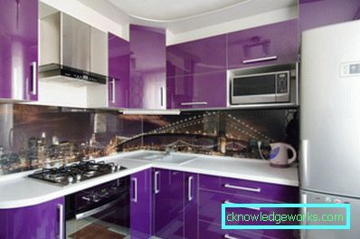 Cocinas de plástico - 73 fotos de hermoso diseño de muebles modernos