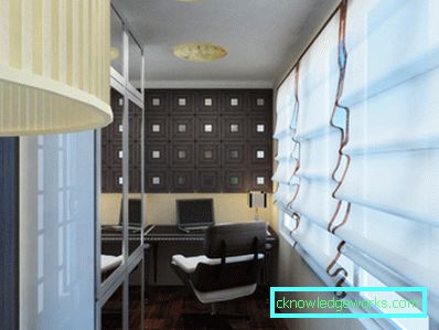 Diseñar un balcón en el apartamento - como debe ser