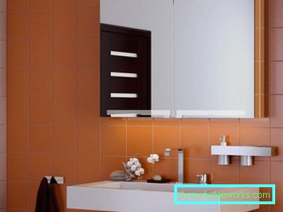 Espejo en el baño: las reglas del diseño de interiores (66 fotos)