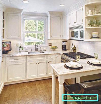 Diseño de cocina de 8 metros cuadrados - 130 ideas foto. - Blog de diseño