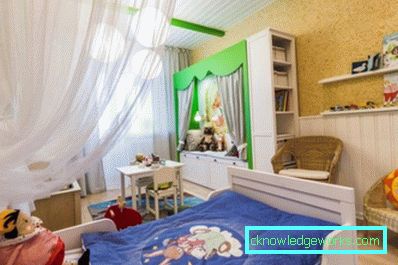 132-Diseño de una pequeña habitación infantil.