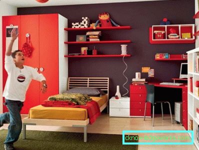 132-Diseño de una pequeña habitación infantil.
