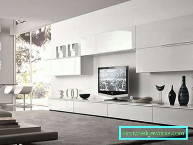 Sala de estar de estilo moderno