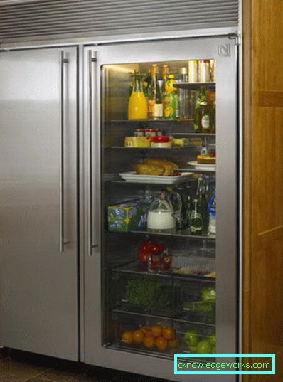 Frigoríficos con puerta de vidrio. Frigoríficos con puerta de vidrio.