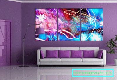 58-pinturas para la sala de estar - 75 opciones