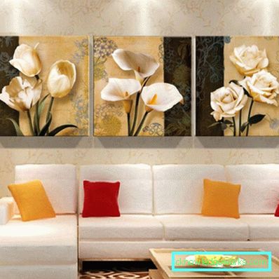 58-pinturas para la sala de estar - 75 opciones