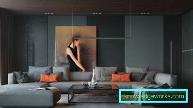 58-pinturas para la sala de estar - 75 opciones