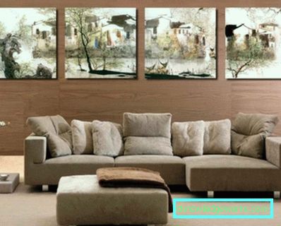 58-pinturas para la sala de estar - 75 opciones