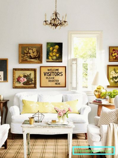 58-pinturas para la sala de estar - 75 opciones