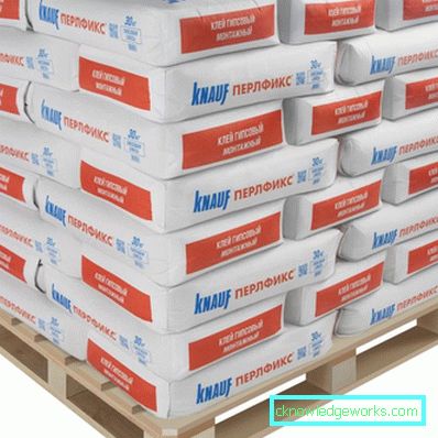 Adhesivo Knauf Perlfix: características y especificaciones Adhesivo Knauf Perlfix: características y especificaciones