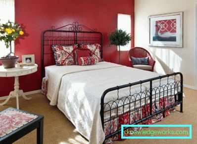 354-Dormitorio rojo - Ideas de fotos