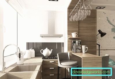 La cocina en la logia: ideas de unificación. La cocina en la logia: ideas de unificación.
