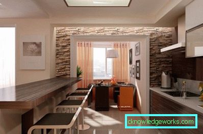 La cocina en la logia: ideas de unificación. La cocina en la logia: ideas de unificación.