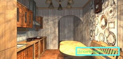 Cocina de estilo ruso 308.