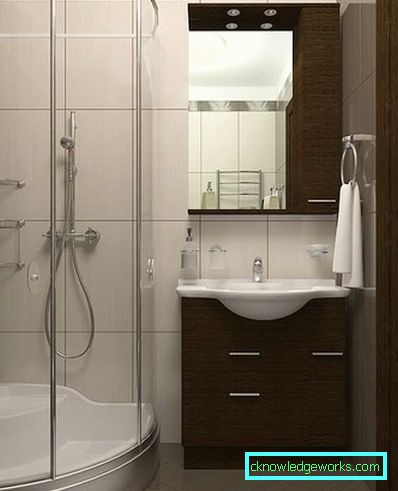 Baño pequeño de 2 metros cuadrados.