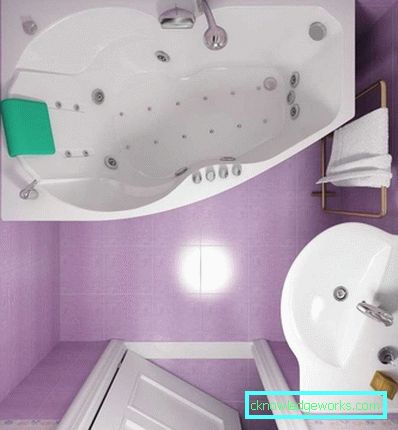 Baño pequeño de 2 metros cuadrados.