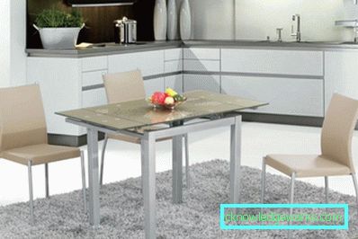 Mesas de cristal con fotoimpresión para la cocina. Mesas de cristal con fotoimpresión para la cocina.