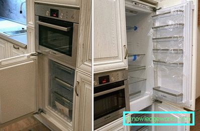 Refrigerador empotrado Refrigerador empotrado