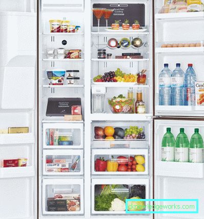 Frigorífico empotrado lado a lado Frigorífico empotrado lado a lado