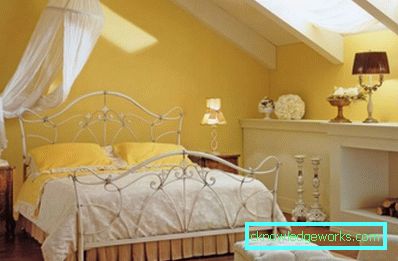 Dormitorio amarillo - 100 fotos del diseño del dormitorio en - Blog de